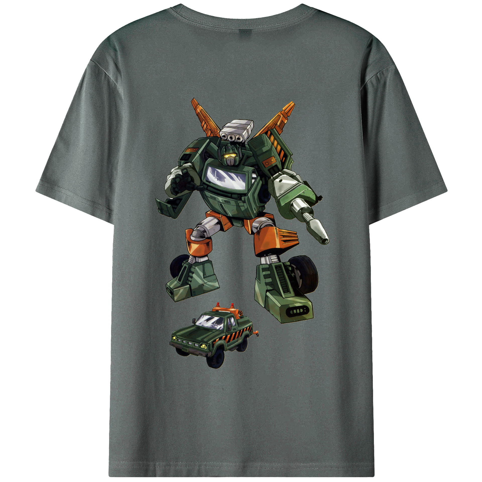 （画像用）  綿100％ メンズ半袖Tシャツ（バックプリント） 通気性